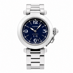 Cartier Pasha 35MM W31047M7 Stainless Steel Watch